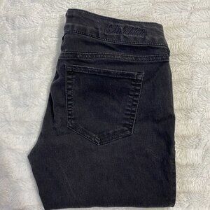 Ecko Unltd Women's Black Cotton 5-Pocket Design Low-Rise Skinny Jeans Size 7/8